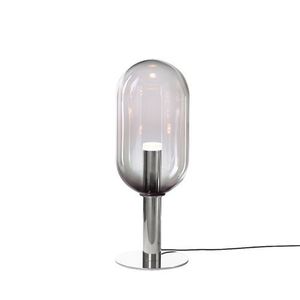 Bomma Phenomena Vloerlamp - Capsule - Rook grijs - zilver