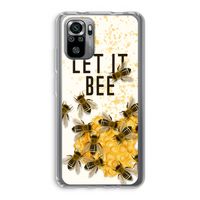 Let it bee: Xiaomi Redmi Note 10S Transparant Hoesje