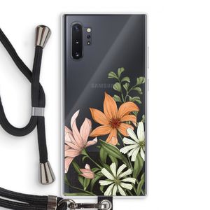 Floral bouquet: Samsung Galaxy Note 10 Plus Transparant Hoesje met koord