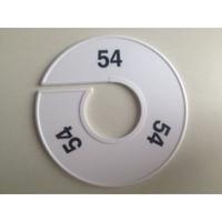 Maatring 11 cm wit/zwart 54