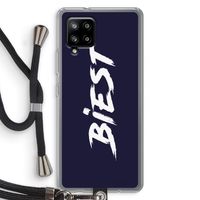 Biest: Samsung Galaxy A42 5G Transparant Hoesje met koord