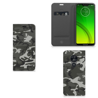 Motorola Moto G7 Power Hoesje met Magneet Army Light - thumbnail