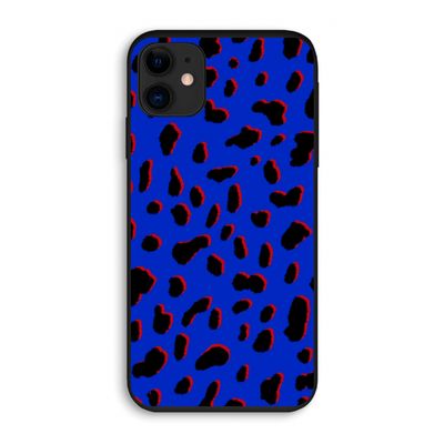 Blue Leopard: iPhone 11 Biologisch afbreekbaar hoesje