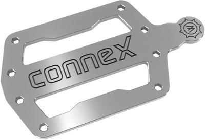 Connex Chain ring wear gauge silver