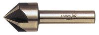Hss verzinkboor 5 snijkanten 90gr 2-8mm