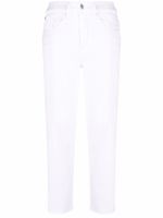 7 For All Mankind jean droit Malia à taille haute - Blanc