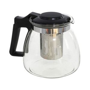 Glazen theepot 900 ml met filter/infuser en handvat