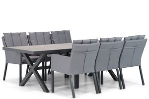 Lifestyle Parma/Crossley 245 cm dining tuinset 7-delig