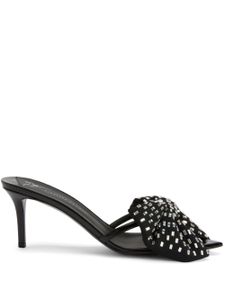 Giuseppe Zanotti mules Intriigo Alexandrine 70 mm - Noir