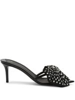 Giuseppe Zanotti mules Intriigo Alexandrine 70 mm - Noir - thumbnail