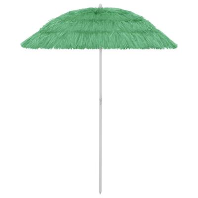 VidaXL Strandparasol hawaï 180 cm groen