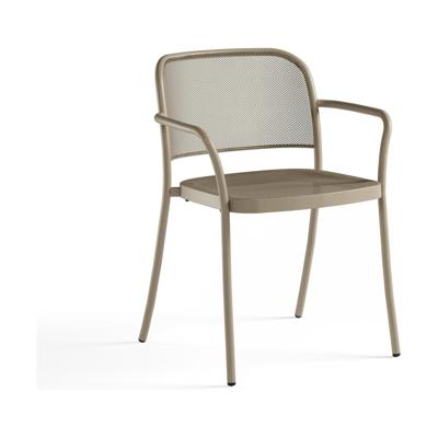 EMU Café tuinstoel met arm taupe