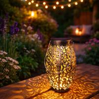 Voordeelset solar led tafellamp agadir 2 stuks op zonne-energie met mooi lichteffect