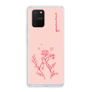 Giving Flowers: Samsung Galaxy S10 Lite Transparant Hoesje