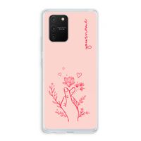 Giving Flowers: Samsung Galaxy S10 Lite Transparant Hoesje