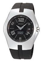 Horlogeband Seiko SNG045J2 / 5J32-0AP0 / 4KD2JB Rubber Zwart 16mm