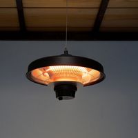 2000 W Elektrische Terrasverwarmer Elektrische Infrarood Buitenverwarmer Afstandsbediening IP65 Waterdicht Oververhittingsbeveiliging