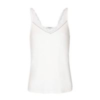 Morgan top met kant ecru - thumbnail