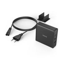 Hama 00200017 oplader voor mobiele apparatuur Universeel Zwart AC Snel opladen Binnen - thumbnail