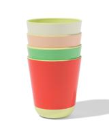 HEMA Bekers 9cm Gekleurd - 4 Stuks (multi) HEMA Bekers 9cm Gekleurd - 4 Stuks (multi)