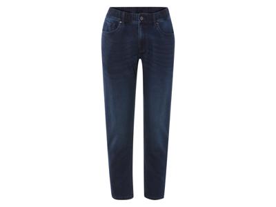 LIVERGY Heren sweatjeans - Straight fit (Donkerblauw, 52)