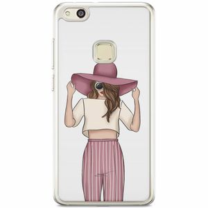 Huawei P10 Lite siliconen hoesje - Summer girl