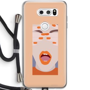 Surprise: LG V30 Transparant Hoesje met koord