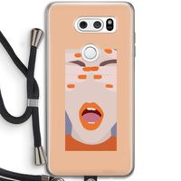 Surprise: LG V30 Transparant Hoesje met koord