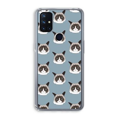 It's a Purrr Case: OnePlus Nord N10 5G Transparant Hoesje