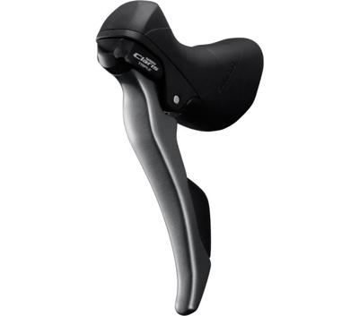 Shimano versteller (links) met remhendel 3 speed claris st-r2030 grijs/zwart