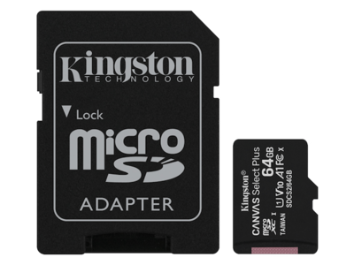 KINGSTON 64GB MicroSDXC Canvas Select+