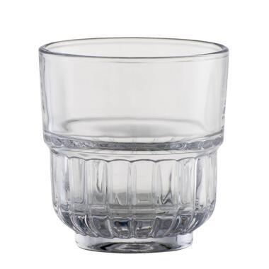 Waterglas Quinn - transparant - 240 ml - Leen Bakker
