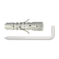 pgb-Europe SMART | plug + schroefduim Ø 6x30 Epoxy wit | 6 st SM0PSDN0506060030H