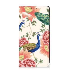 Hoesje maken voor Samsung Galaxy A52 Pink Peacock