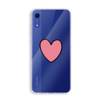 Hartje: Honor Play 8A Transparant Hoesje