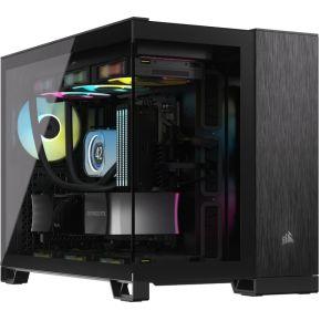 Corsair CC-9011287-WW computerbehuizing Midi Tower Aluminium, Zwart