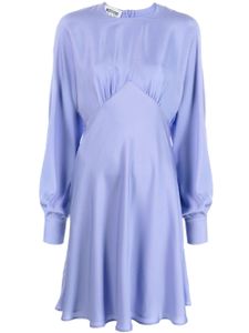 MOSCHINO JEANS robe mi-longue texturée - Violet