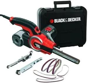 Black+Decker KA902EK Bandschuurmachine + Kitbox 400W in koffer
