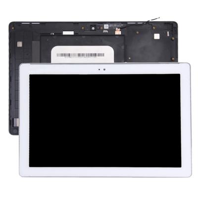LCD-scherm en Digitizer met Frame voor Asus ZenPad 10 Z300C / Z300CG / Z300CL / Z300CNL / P023 / P01T (groene Flex kabel versie) (wit)