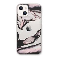 Roze stroom: iPhone 13 Transparant Hoesje