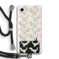 Dinos: Pixel 3 XL Transparant Hoesje met koord
