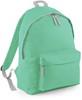 Atlantis BG125 Original Fashion Backpack - Mint-Green/Light-Grey - 31 x 42 x 21 cm