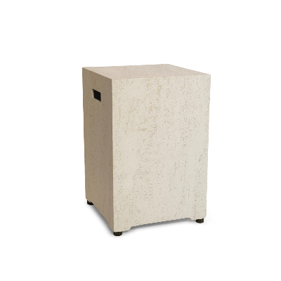 Happy Cocooning gasfles cover Square travertine