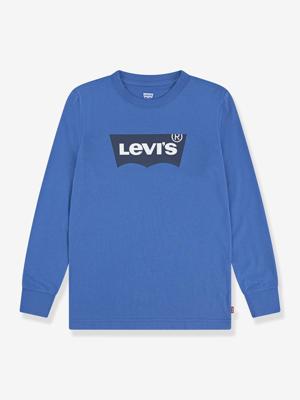 T-shirt Batwing LEVI'S® lange mouwen blauw