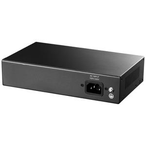 Cudy FS1006P netwerk-switch Fast Ethernet (10/100) Power over Ethernet (PoE) Zwart