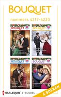 Bouquet e-bundel nummers 4217 - 4220 - Sharon Kendrick, Jane Porter, Carol Marinelli, Kate Hewitt - ebook - thumbnail