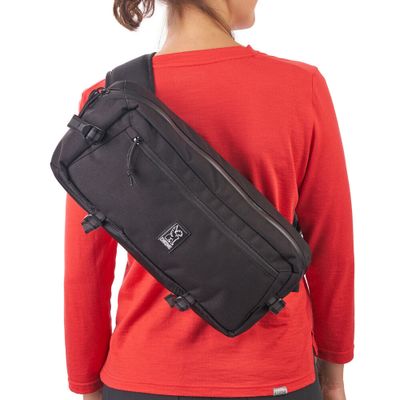 Chrome Kadet Nylon Zwart Unisex Schoudertas