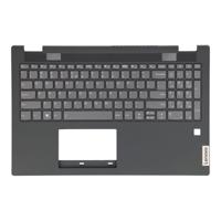 LENOVO laptop toetsenbord qwerty us + top cover, bl - grijs