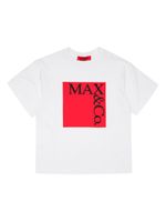 MAX&Co. Kids t-shirt en coton à logo imprimé - Blanc
