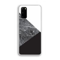 Combinatie marmer: Samsung Galaxy S20 Transparant Hoesje
